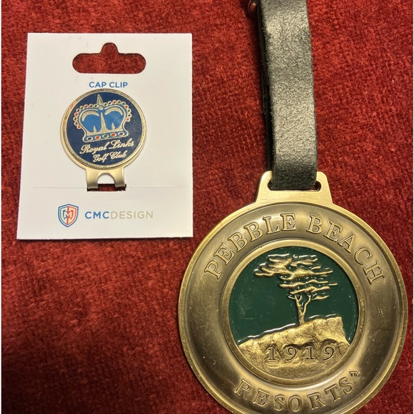 Other - Golf Bag Medallion & Ball Marker